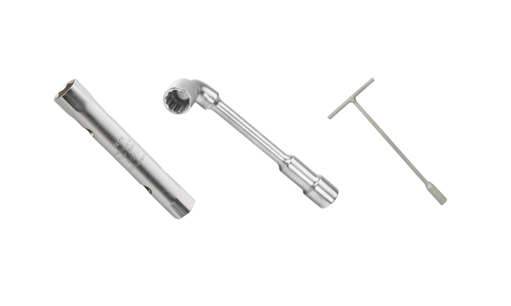 box spanner, socket spanner and t-socket spanner