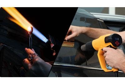 Blow Torch vs Heat Gun