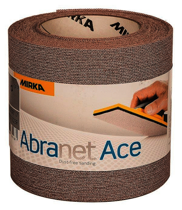 Mirka AC5BY001253R ABRANET ACE 115mm x 10m Grip Sanding Roll - P240