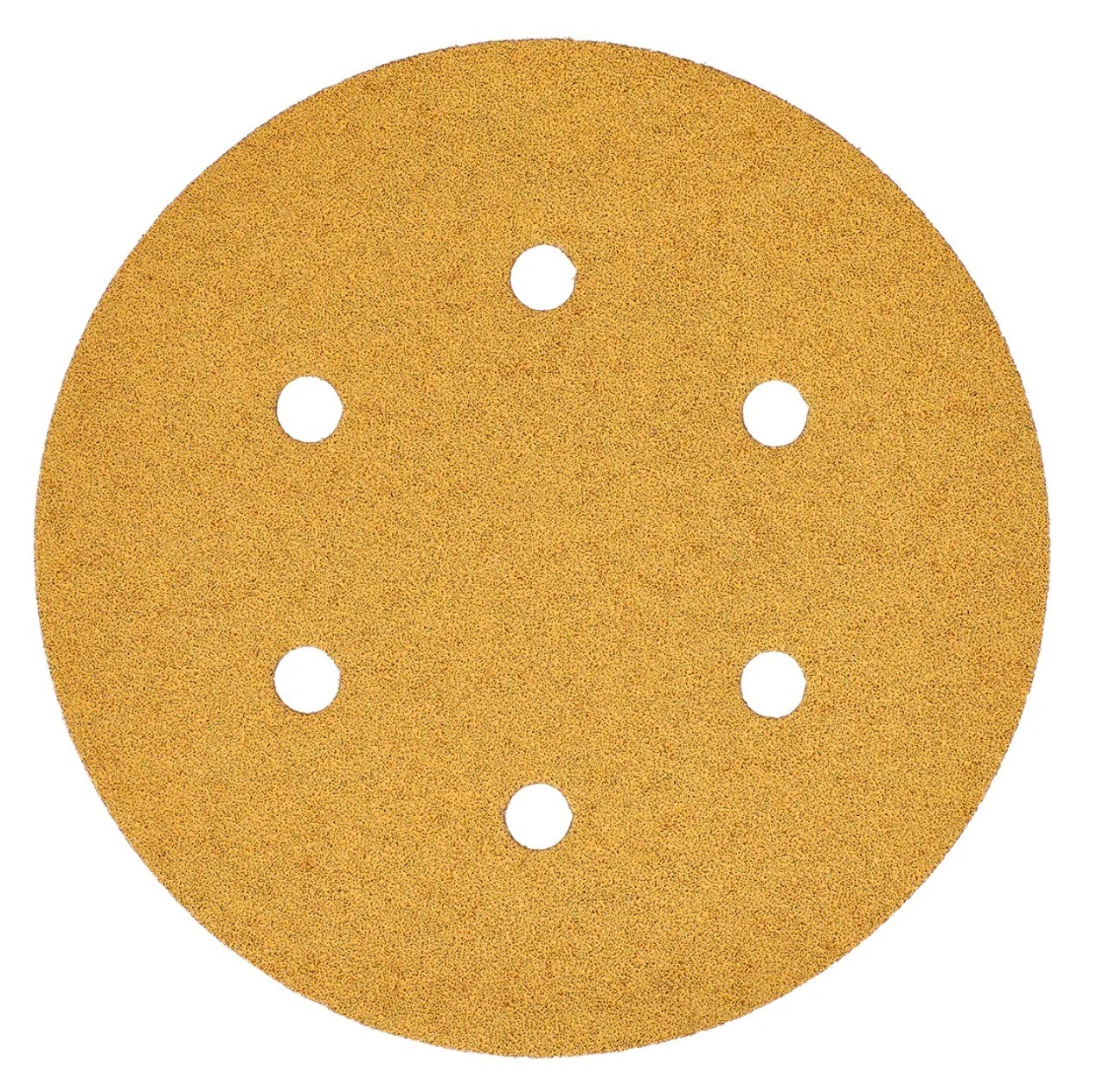 Mirka Gold 150mm Diameter Sanding Pad with 6 Holes - P120 (Pack of 100)