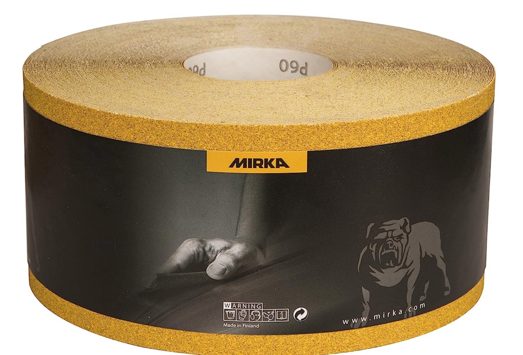 Mirka 2351100125 Gold 115mm x 50 Metres Sanding Roll - P240