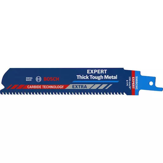 Bosch 2608900367 EXPERT Thick Tough Metal S955CHC Reciprocating Saw Blade - 150mm (Pack of 10)