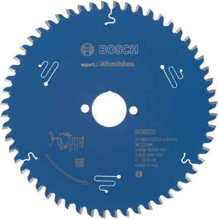 Bosch 2608644102 Expert for Aluminium Circular Saw Blade - 190mm x 2.6mm