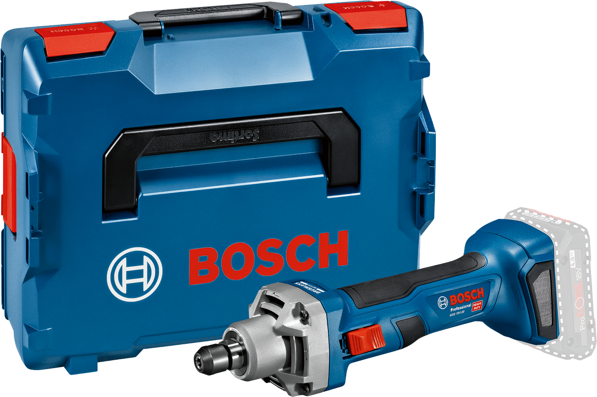 Bosch 06019B5400 GGS 18V-20 Professional Cordless Straight Grinder in L-BOXX - 24,000rpm