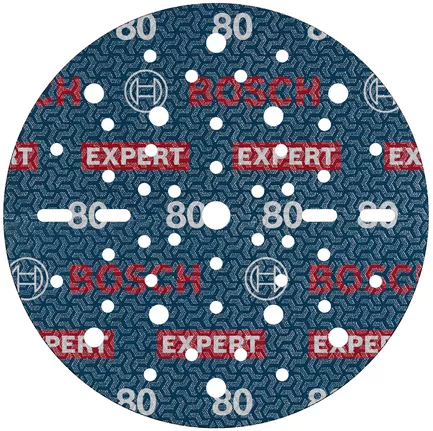Bosch 2608902457 Expert O780 Foil Sanding Discs 150mm, 60 Grit (Pack of 1)
