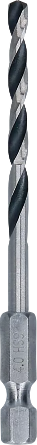 Bosch 2608577523 HSS Twist Drill Bit PointTeQ Hex Shank 4.00mm (Pack of 1)