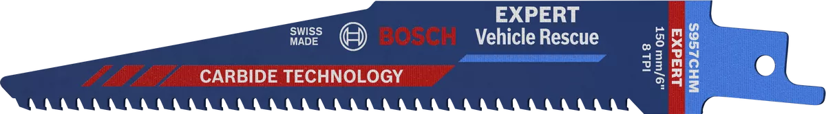 Bosch 2608900378 EXPERT Vehicle Rescue S957CHM Reciprocating Saw Blade - 150mm