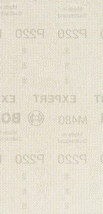 Bosch 2608900748 Expert M480 Sanding Net Sheets - 93mm x 186mm, 220 Grit (Pack of 10)