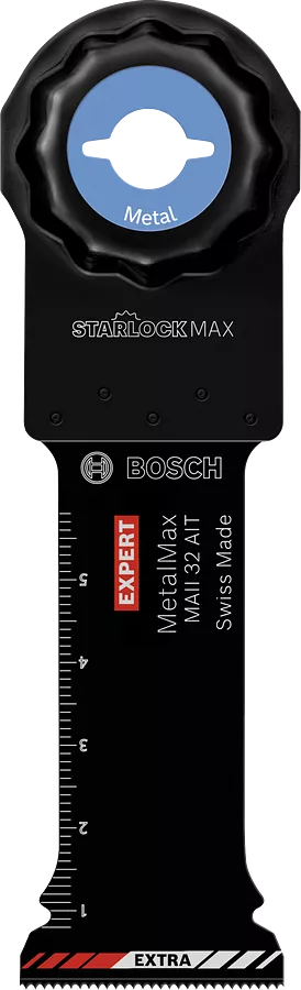 Bosch 2608900023 EXPERT MAII 32 AIT MetalMax Plunge Cut Starlock Blade - 70mm x 32mm (Pack of 10)