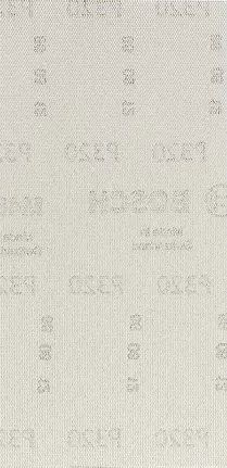 Bosch 2608900750 Expert M480 Sanding Net Sheets - 93mm x 186mm, 320 Grit (Pack of 10)