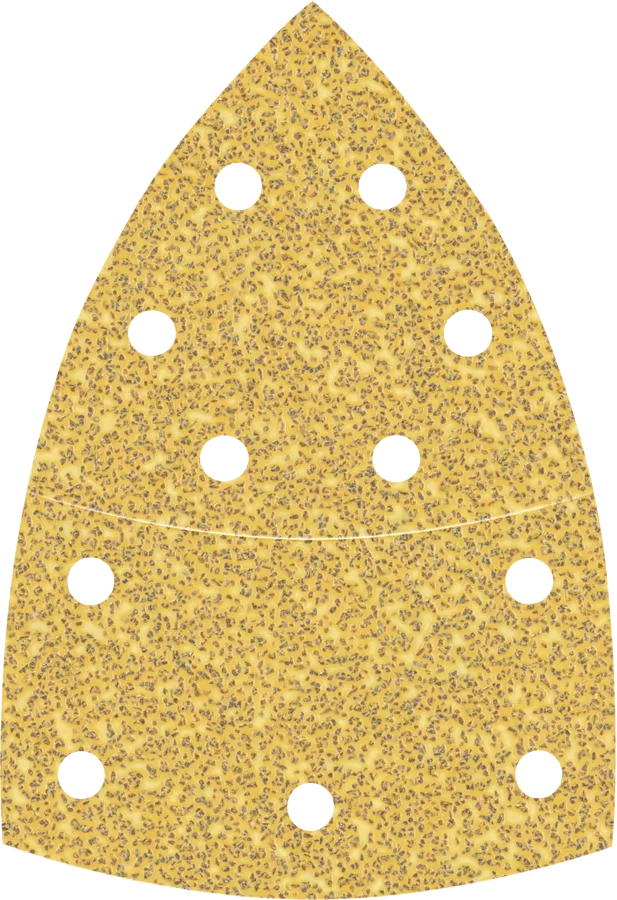 Bosch 2608901646 C470 Delta Sanding Pads 102 x 62mm, 40 Grit (Pack of 50)