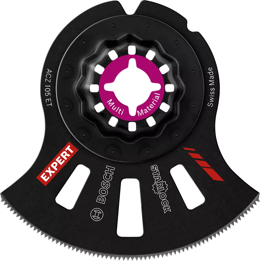 Bosch 2608664208 EXPERT ACZ 105 ET Multi Material Segment Starlock Saw Blade - 105mm (Pack of 5)