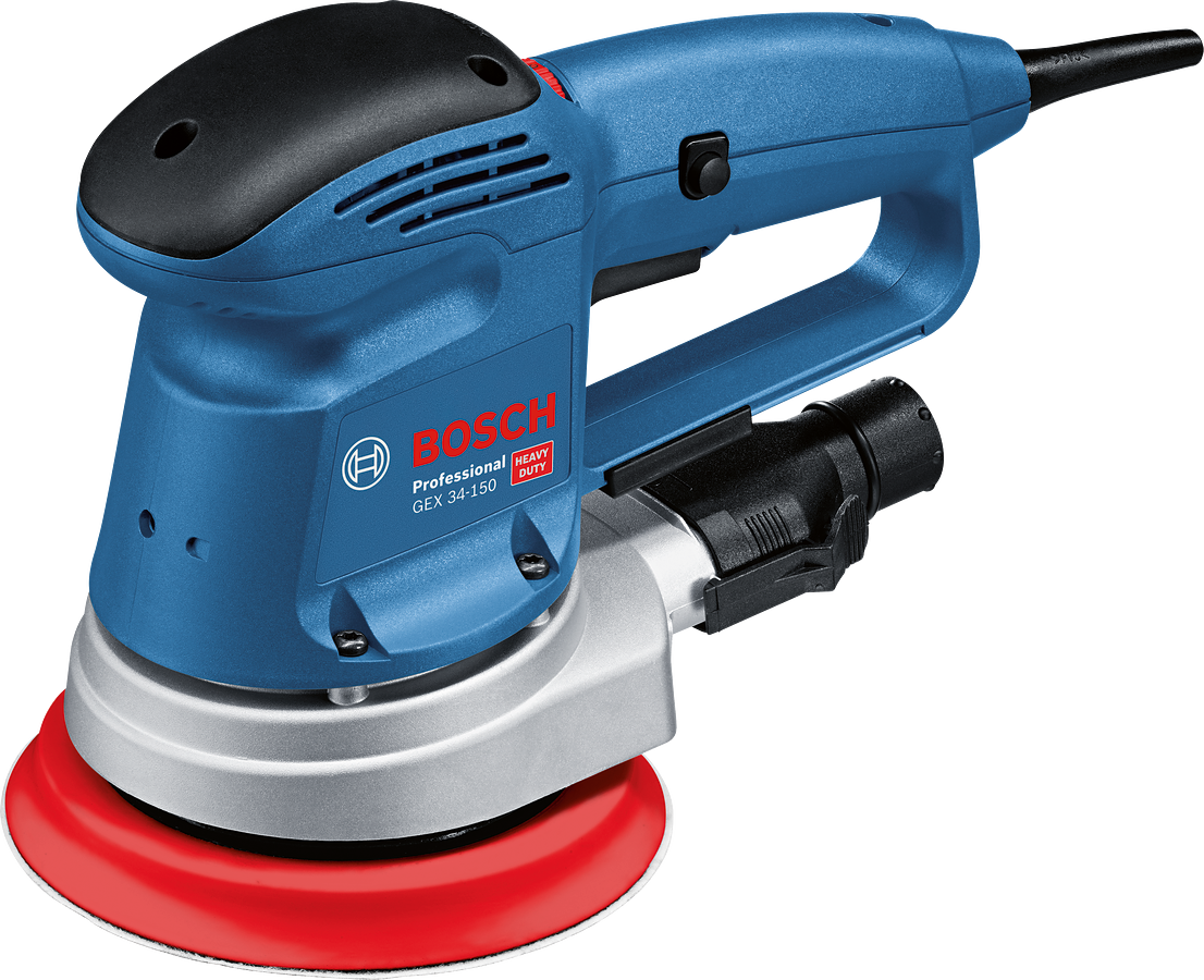 Bosch 0601372860 GEX 34-150 Professional Random Orbit Sander - 150mm (110v)