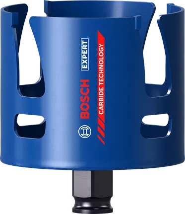 Bosch 2608900474 EXPERT Construction Material PC Plus Hole Saw - 79mm x 60mm