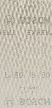 Bosch 2608900756 Expert M480 Sanding Net Sheets - 93mm x 186mm, 180 Grit (Pack of 50)
