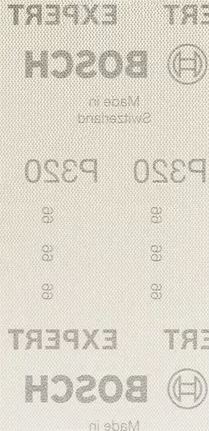 Bosch 2608900759 Expert M480 Sanding Net Sheets - 93mm x 186mm, 320 Grit (Pack of 50)