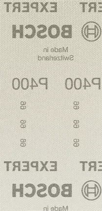 Bosch 2608900760 Expert M480 Sanding Net Sheets - 93mm x 186mm, 400 Grit (Pack of 50)