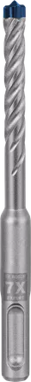 Bosch 2608900083 EXPERT SDS Plus-7X Hammer Drill Bit - 7mm x 50mm x 115mm (Pack of 1)