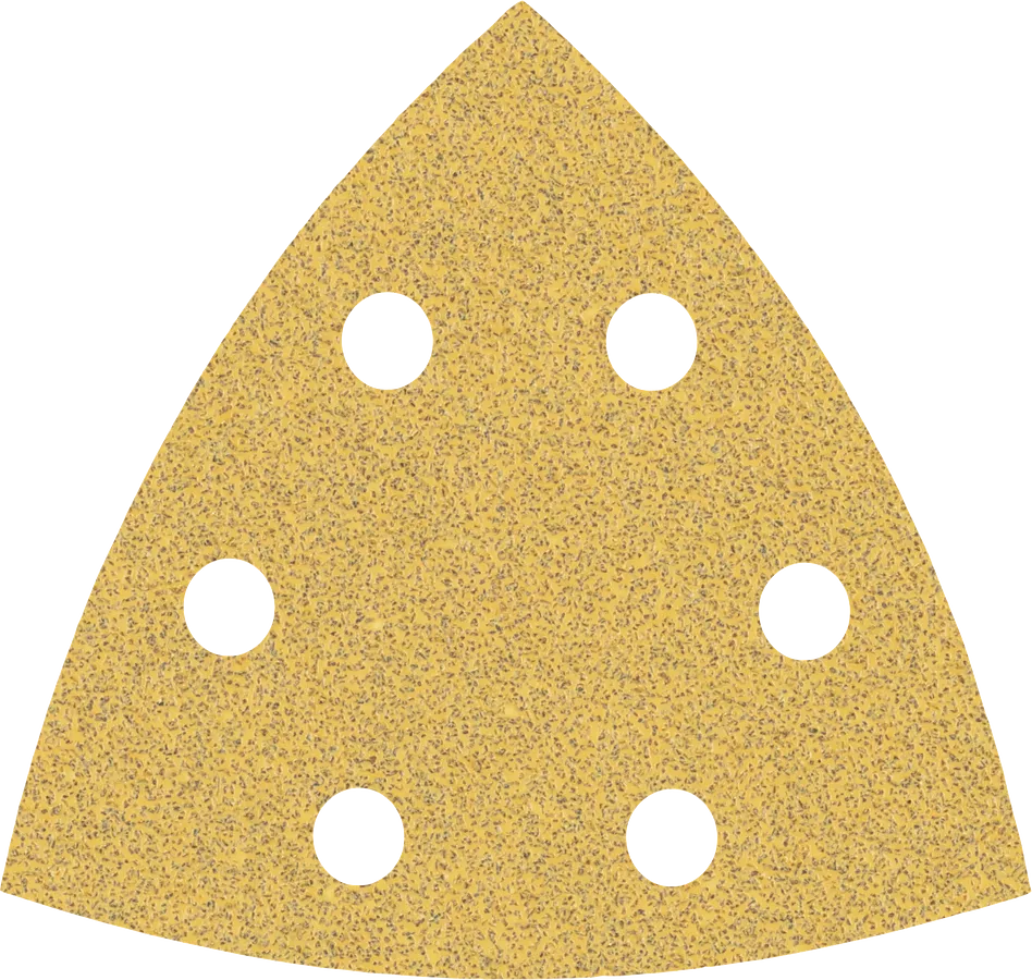 Bosch 2608900824 C470 Delta Sanding Pads 93mm x 93mm, 60 Grit (Pack of 5)