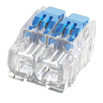 Ideal 30-0092 Gen II Lever Wire Connectors - 2 Ports (Box of 40)