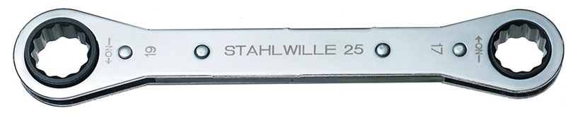 Stahlwille 41130708 7mm & 8mm Ratchet Ring Spanner