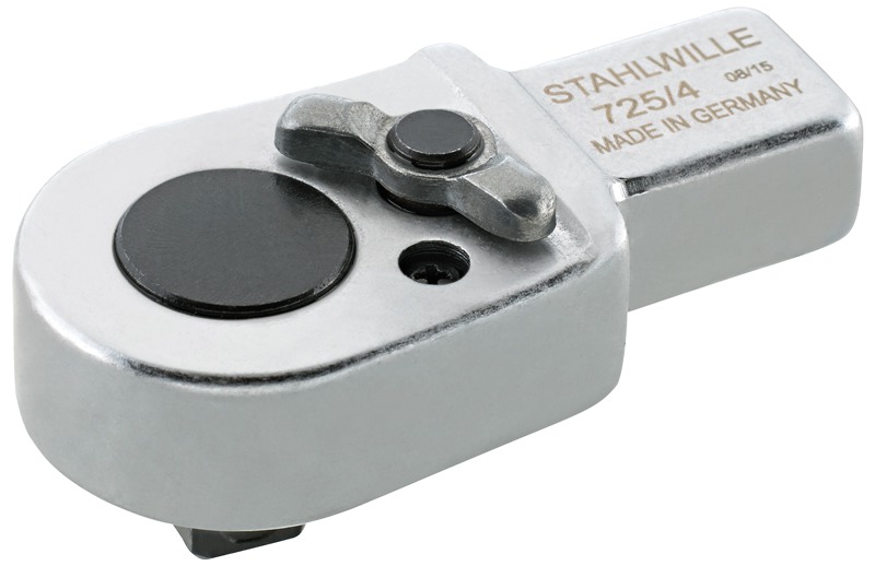 Stahlwille 58254004 1/4" Reversible Ratchet Insert - 9mm x 12mm Mount