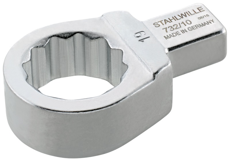 Stahlwille 58221022 22mm Ring Insert Tool - 9mm x 12mm Mount