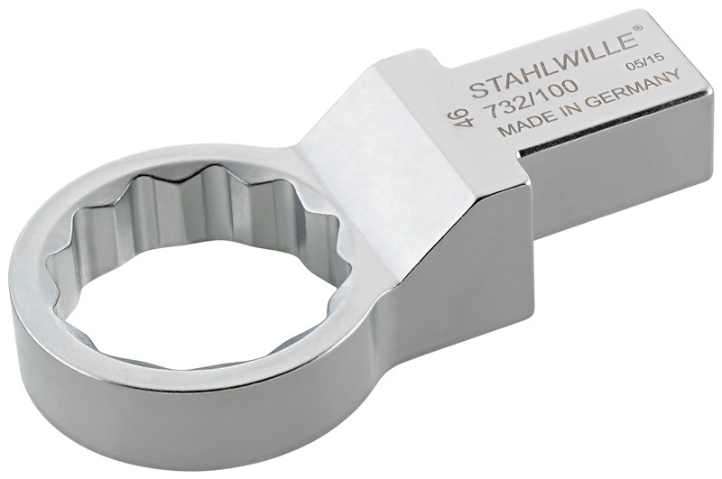 Stahlwille 58221034 34mm Ring Insert Tool - 22mm x 28mm Mount