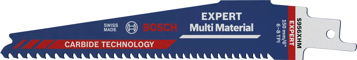 Bosch 2608900389 EXPERT Multi Material S956XHM Reciprocating Saw Blade - 150mm