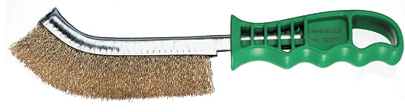Stahlwille 77090010 Brass Coated Steel Wire Brush