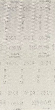 Bosch 2608900767 Expert M480 Sanding Net Sheets - 115mm x 230mm, 240 Grit (Pack of 10)