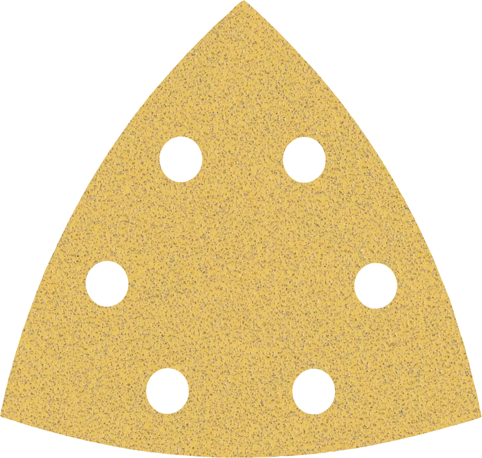 Bosch 2608900825 C470 Delta Sanding Pads 93mm x 93mm, 80 Grit (Pack of 5)