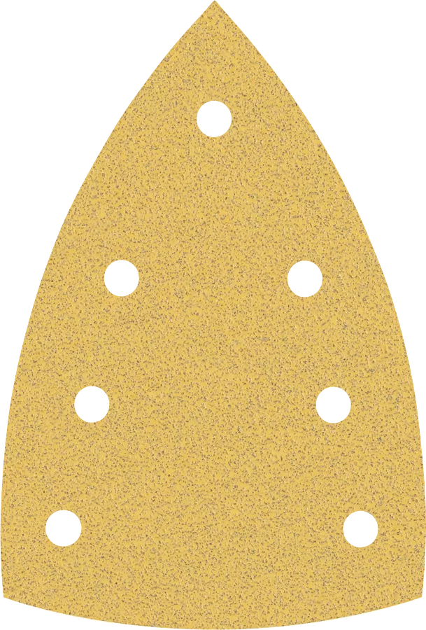 Bosch 2608901116 C470 Delta Sanding Pads 100 x 150mm, 80 Grit (Pack of 10)