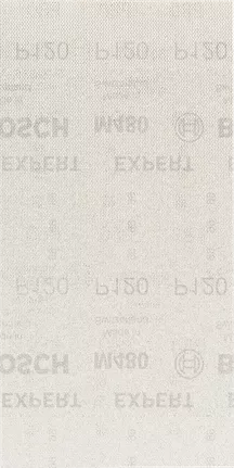Bosch 2608900772 Expert M480 Sanding Net Sheets - 115mm x 230mm, 120 Grit (Pack of 50)
