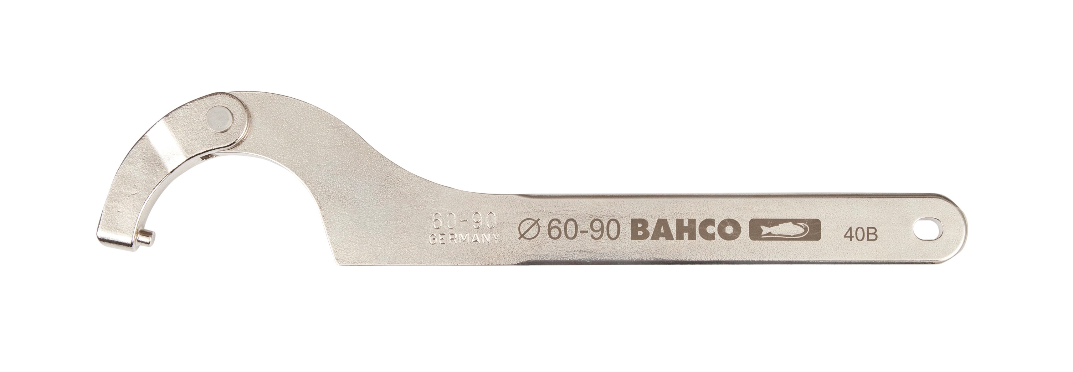 Bahco 40B-95-155 95mm - 155mm Adjustable Pin-Hook Wrench