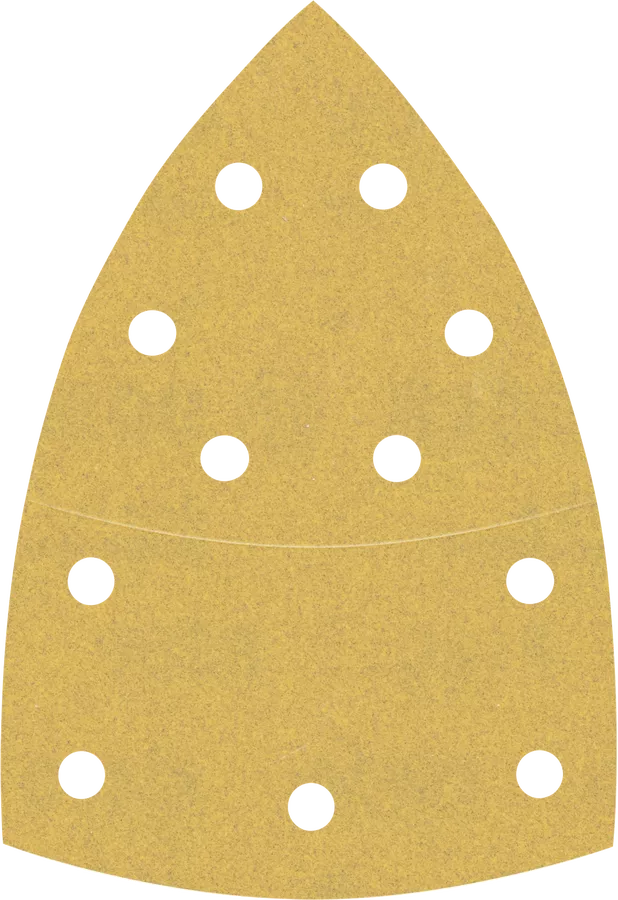 Bosch 2608901650 C470 Delta Sanding Pads 102 x 62mm, 180 Grit (Pack of 50)