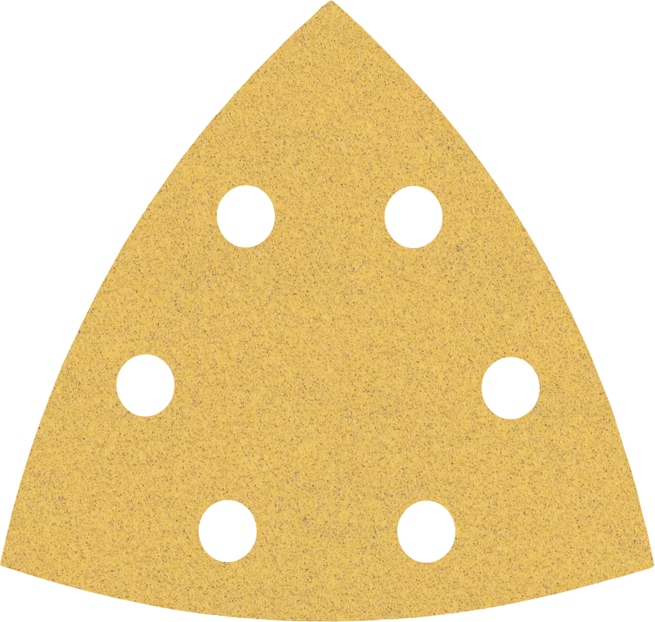 Bosch 2608900826 C470 Delta Sanding Pads 93mm x 93mm, 100 Grit (Pack of 5)
