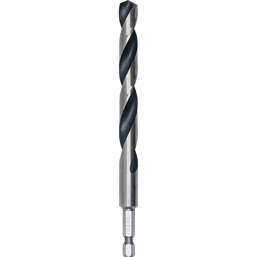 Bosch 2608577538 HSS Twist Drill Bit PointTeQ Hex Shank 11.00mm (Pack of 1)