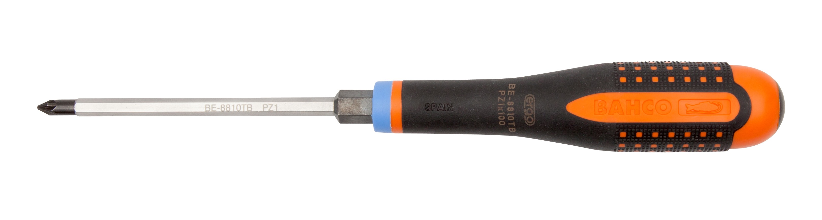 Bahco BE-8820TB Through Blade ERGO™ Pozidriv Screwdriver PZ2 x 125mm