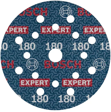Bosch 2608902403 Expert O780 Foil Sanding Discs 125mm, 180 Grit (Pack of 6)