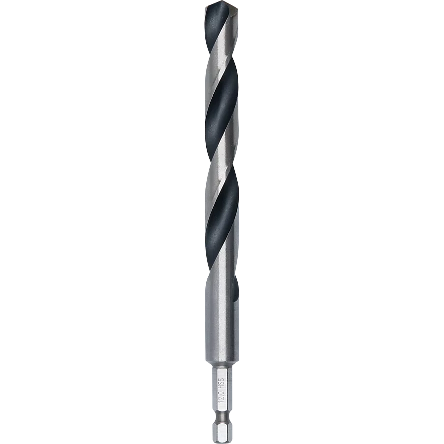 Bosch 2608577539 HSS Twist Drill Bit PointTeQ Hex Shank 12.00mm (Pack of 1)