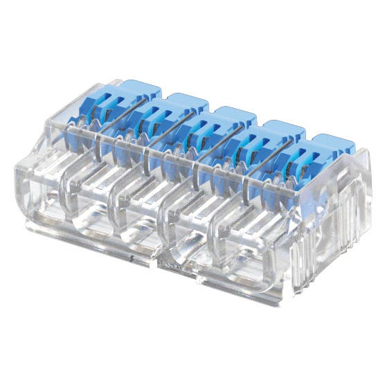 Ideal 30-0095 Gen II Lever Wire Connectors - 5 Ports (Box of 30)