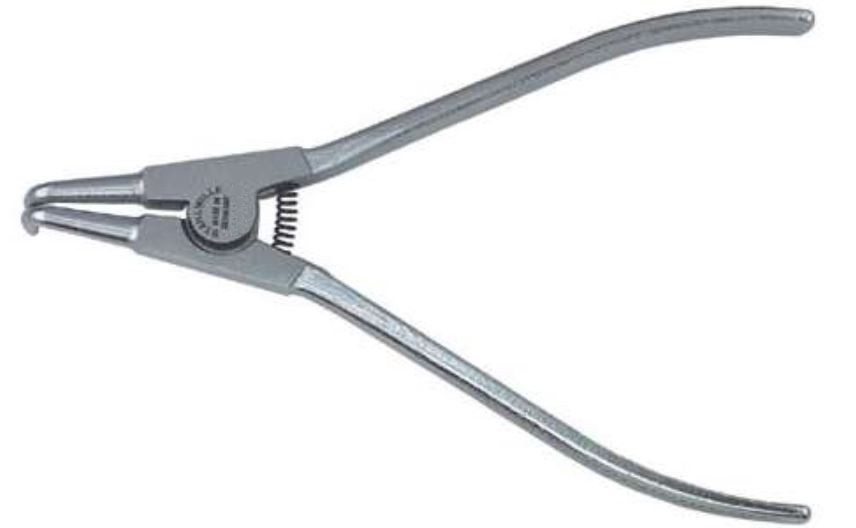 Stahlwille 65464031 A31 40mm - 100mm Angled External Circlip Pliers