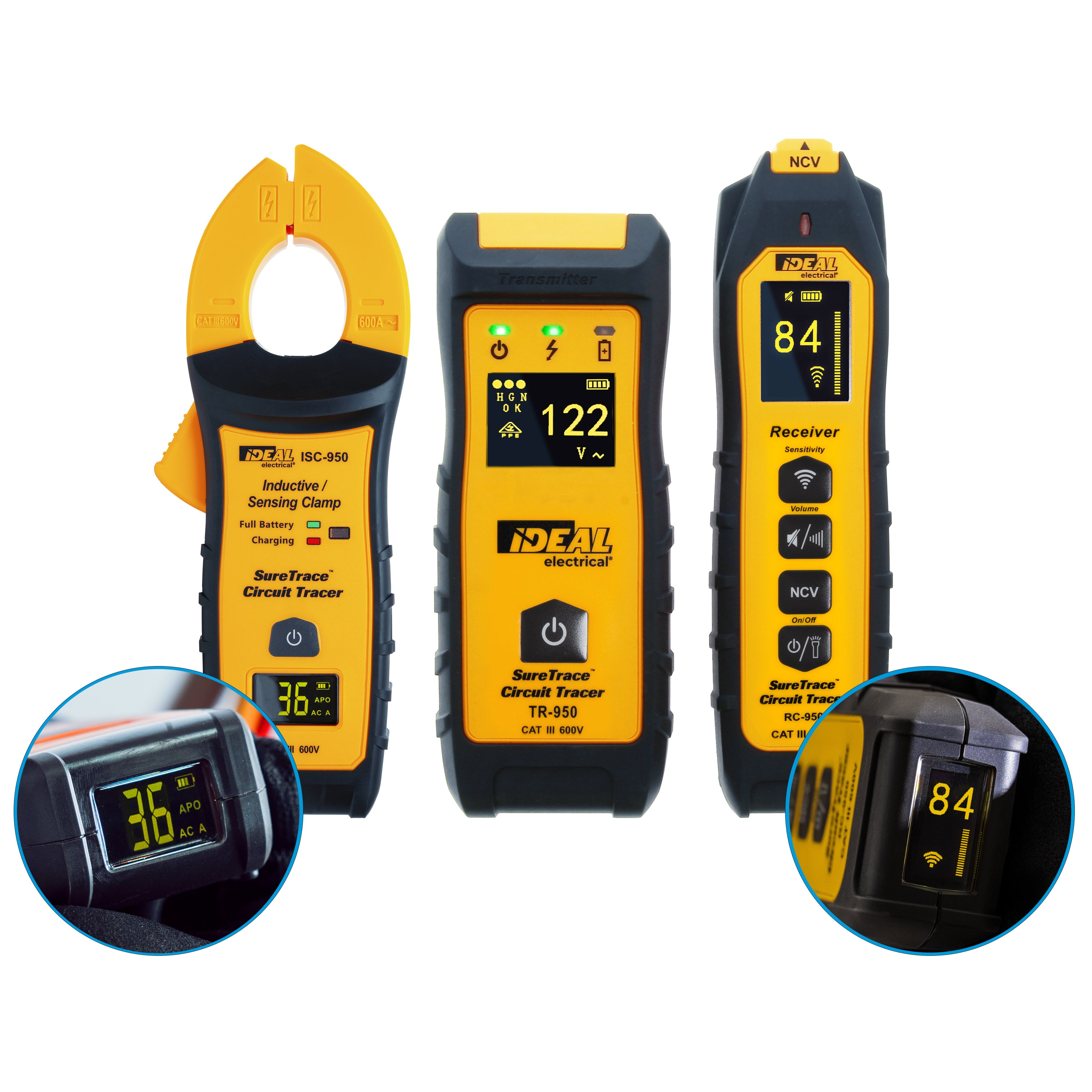 IDEAL 61-950EU SureTrace™ Pro Circuit Tracer 0-600V AC/DC