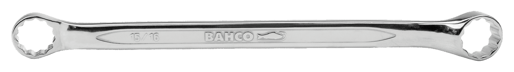 Bahco 1300Z-1-1.1/8 Offset Double-Ended Ring Wrench 1" & 1 1/8"