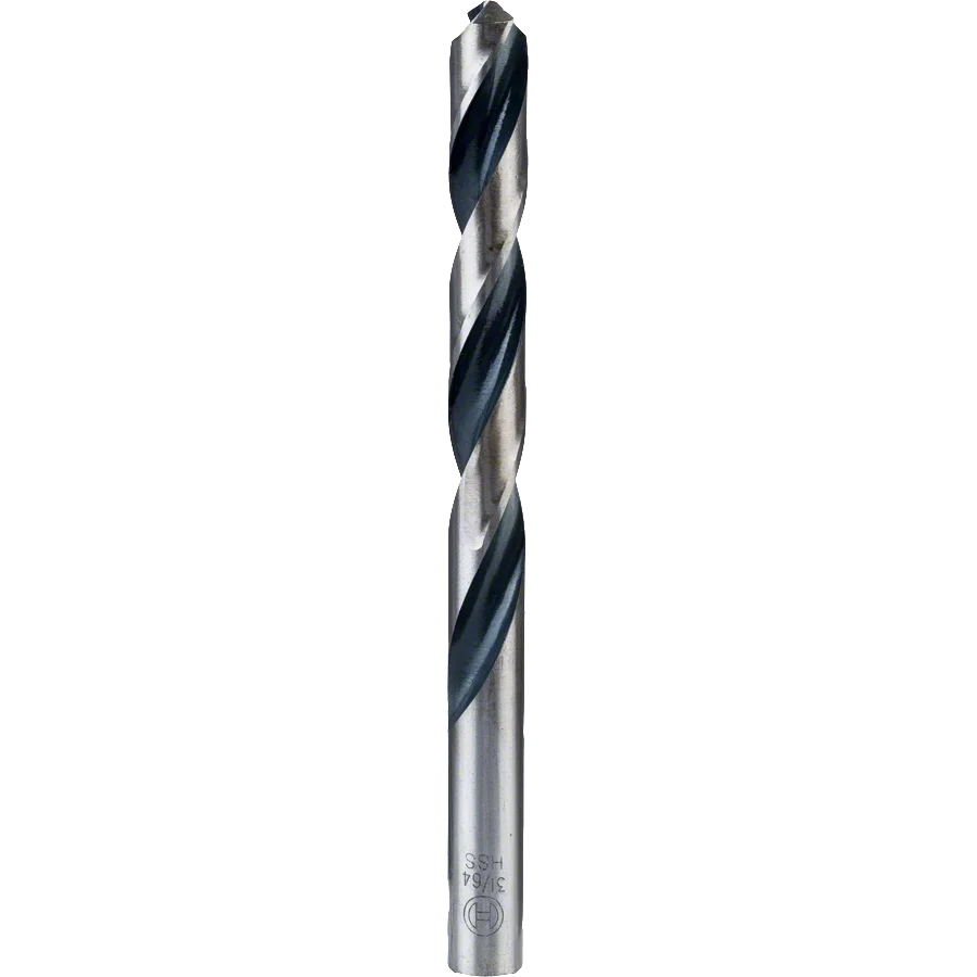 Bosch 2608577343 HSS Twist PointTeQ Drill Bit 31/64" (Pack of 5)
