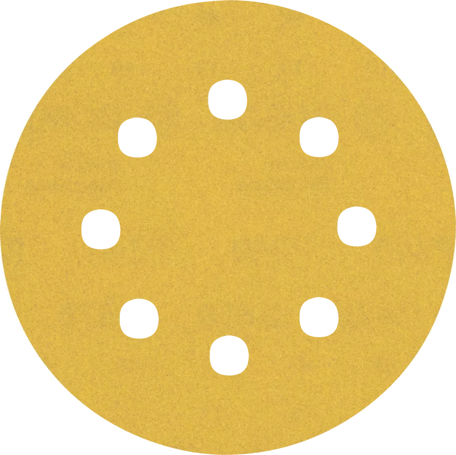 Bosch 2608900799 Expert C470 Sandpaper Discs 115mm, 240 Grit, 8 Holes (Pack of 5)