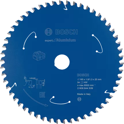 Bosch 2608644539 Expert for Aluminium Circular Saw Blade - 165mm x 1.8mm