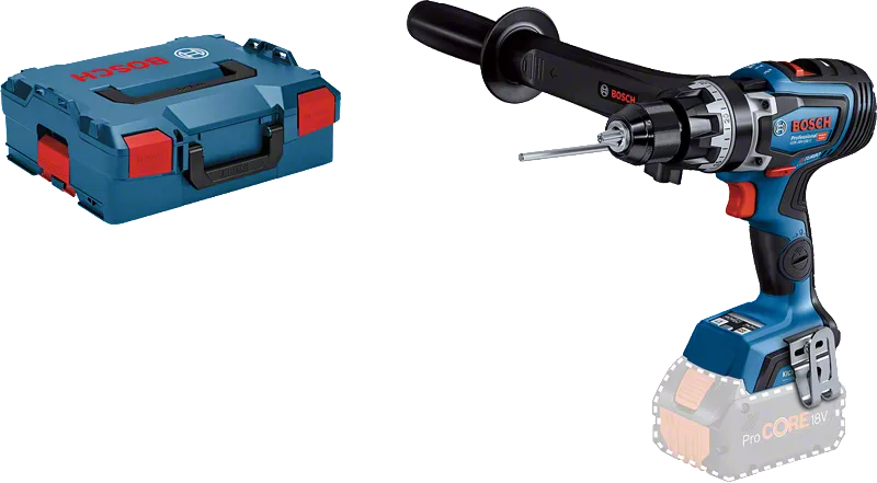 Bosch 06019J5101 GSB 18V-150 C Professional BITURBO Cordless Combi Drill - 150Nm in L-BOXX