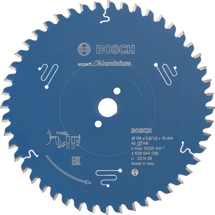 Bosch 2608644098 Expert for Aluminium Circular Saw Blade - 184mm x 2.6mm